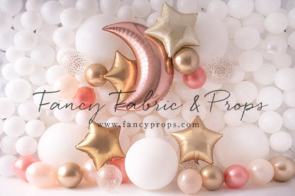 Over The Moon Balloon Wall