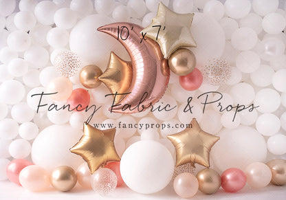 Over The Moon Balloon Wall