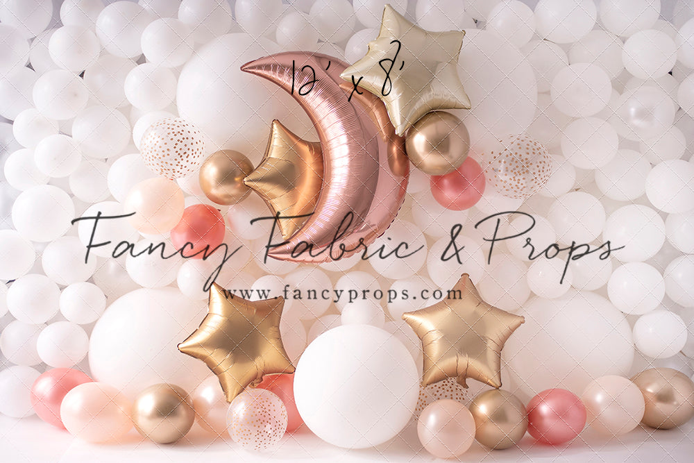Over The Moon Balloon Wall