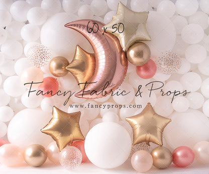 Over The Moon Balloon Wall