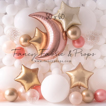 Over The Moon Balloon Wall