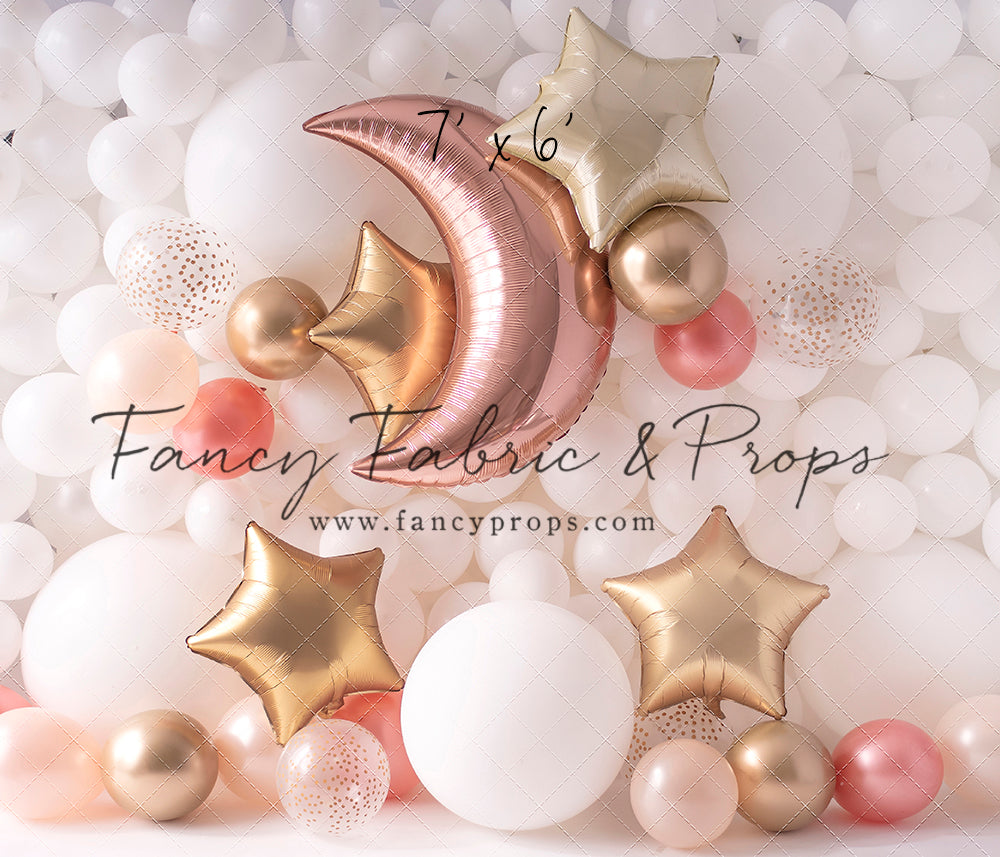 Over The Moon Balloon Wall