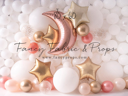 Over The Moon Balloon Wall