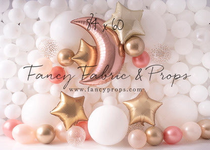 Over The Moon Balloon Wall