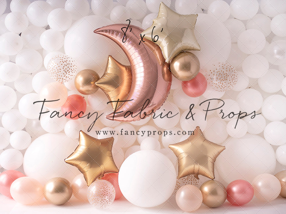 Over The Moon Balloon Wall