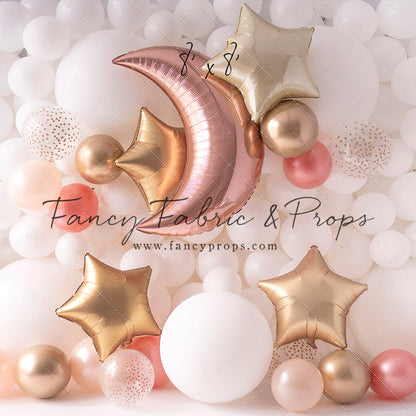 Over The Moon Balloon Wall