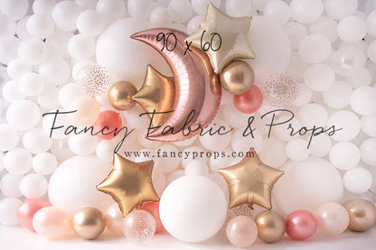 Over The Moon Balloon Wall