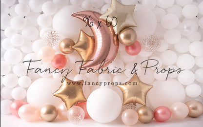 Over The Moon Balloon Wall