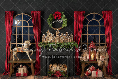 Joyful Holiday Moonrise