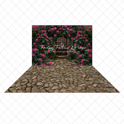 Pink Rose Garden 2pc Set