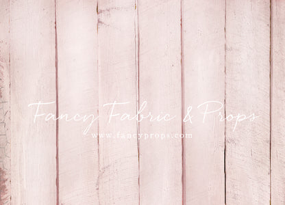 Princess Pink Wood Planks Mat Floor