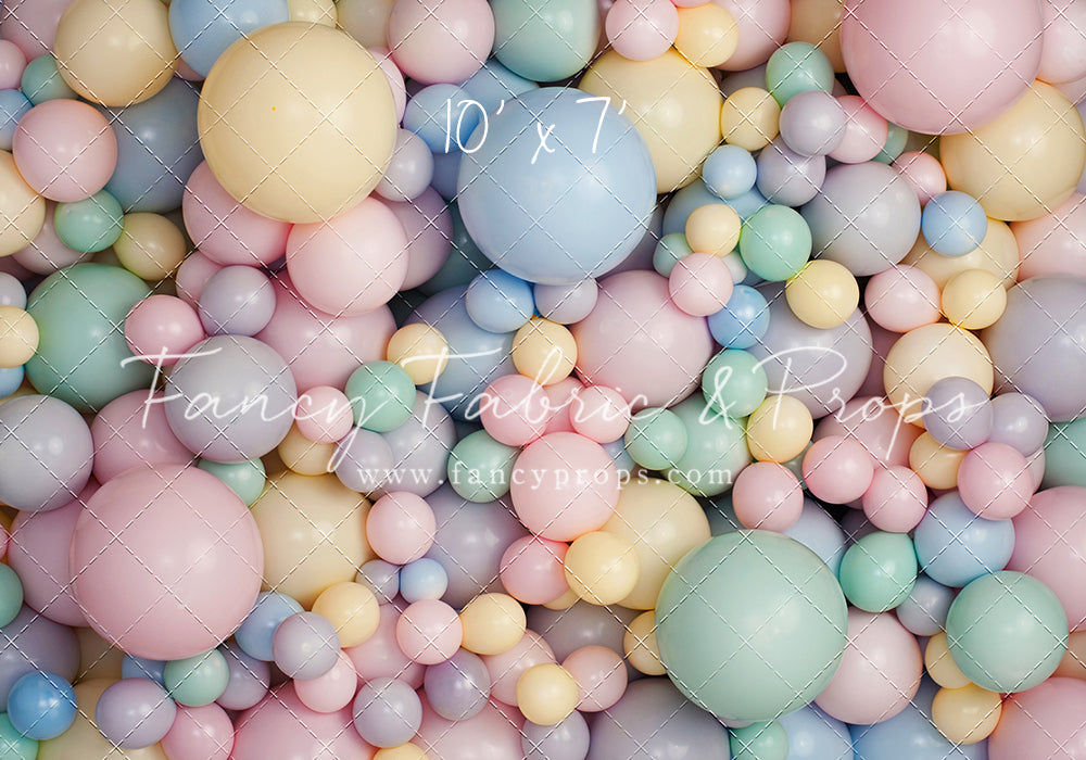 Prism of Pastel Balloon Wall