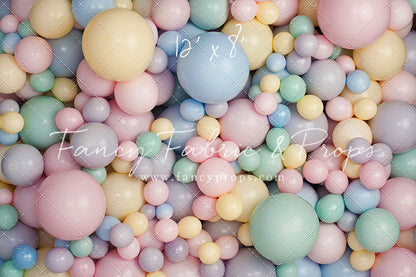 Prism of Pastel Balloon Wall