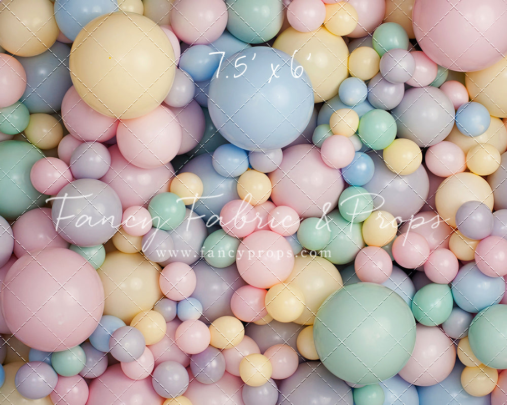 Prism of Pastel Balloon Wall