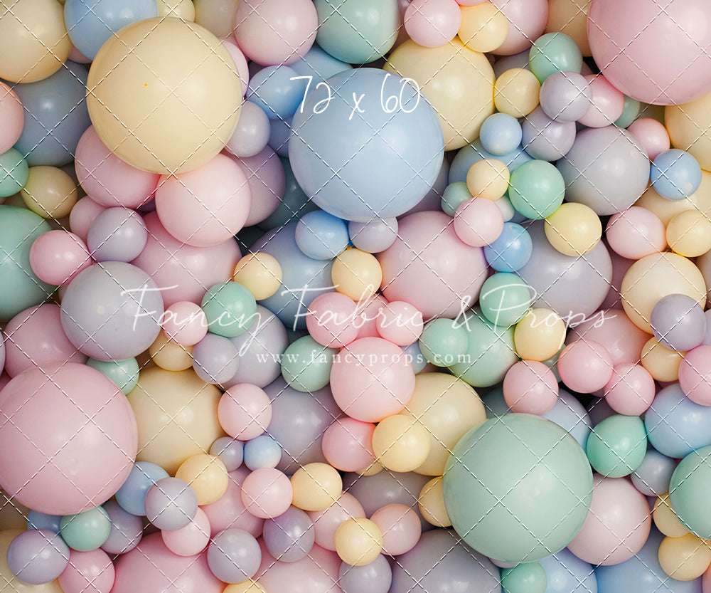 Prism of Pastel Balloon Wall
