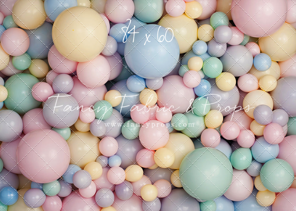 Prism of Pastel Balloon Wall