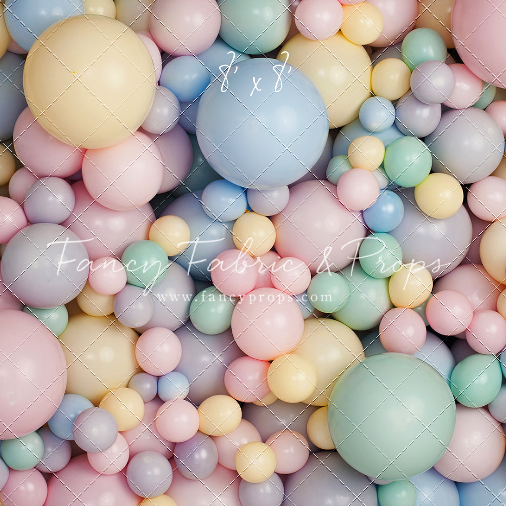 Prism of Pastel Balloon Wall