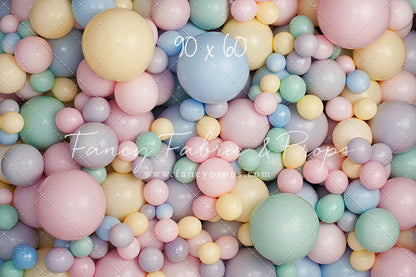 Prism of Pastel Balloon Wall