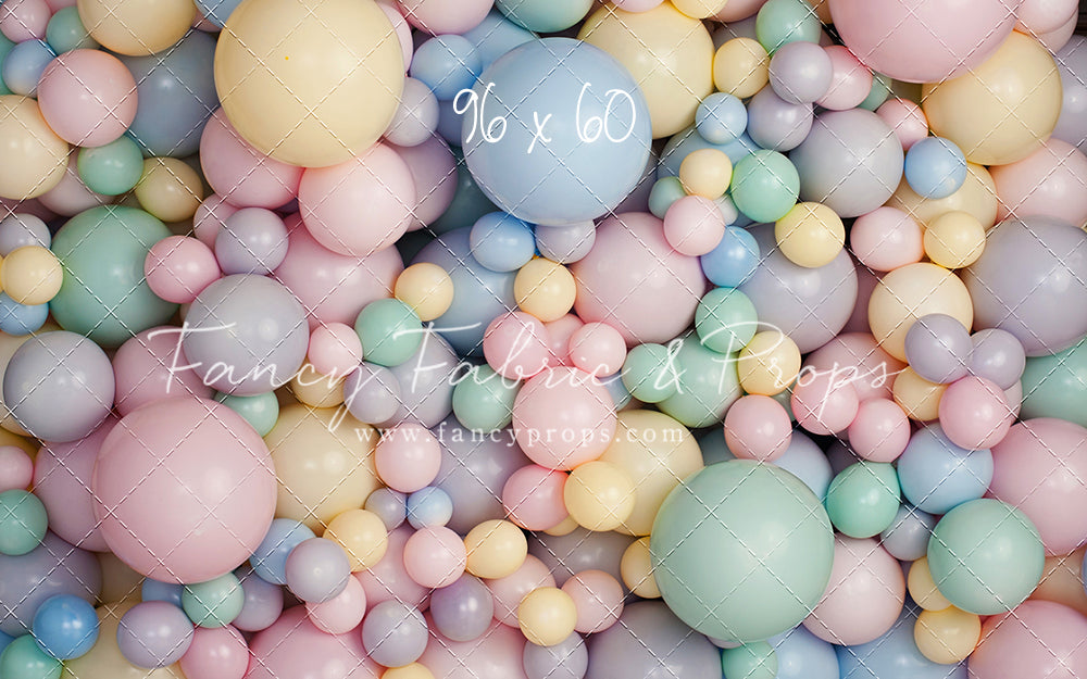 Prism of Pastel Balloon Wall