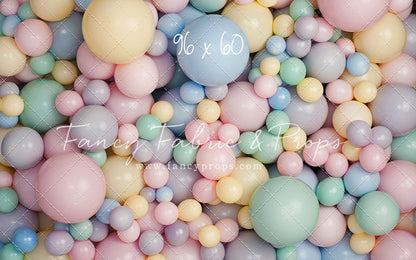 Prism of Pastel Balloon Wall