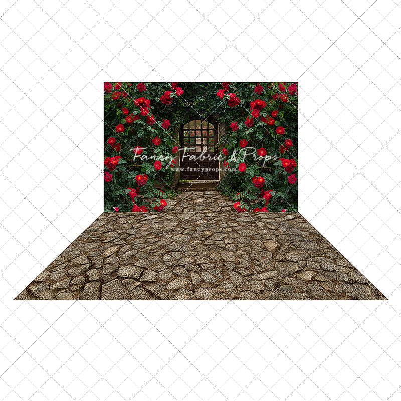 Red Rose Garden 2pc Set