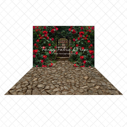Red Rose Garden 2pc Set