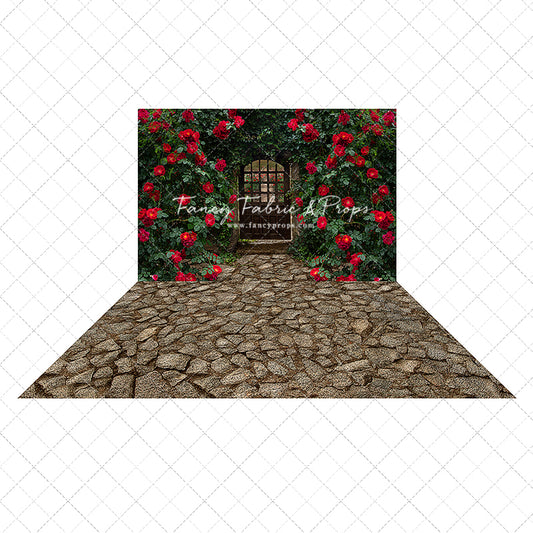 Red Rose Garden 2pc Set