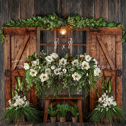 Romantic Alabaster Garden