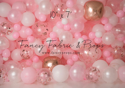 Rosegold Rouge Balloon Wall