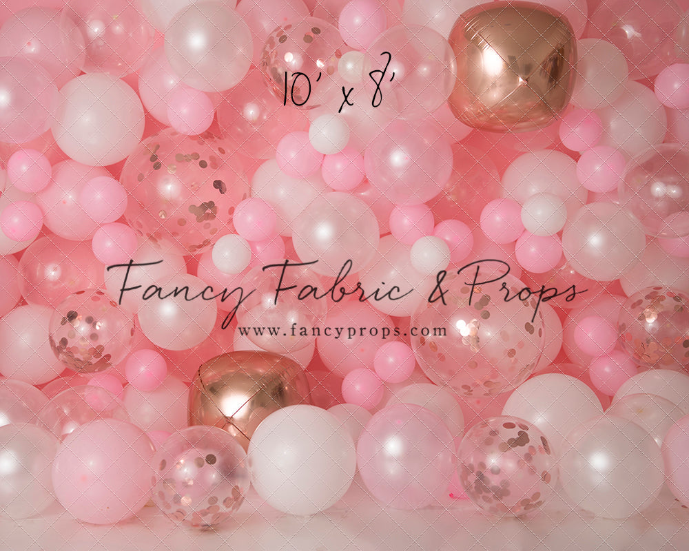 Rosegold Rouge Balloon Wall
