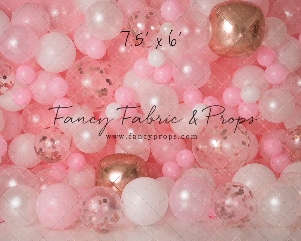 Rosegold Rouge Balloon Wall