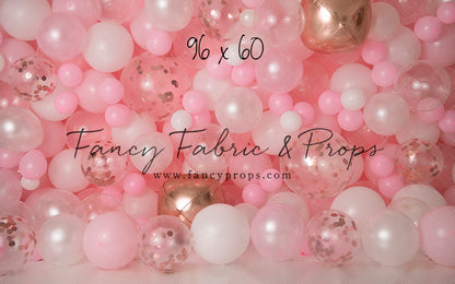 Rosegold Rouge Balloon Wall