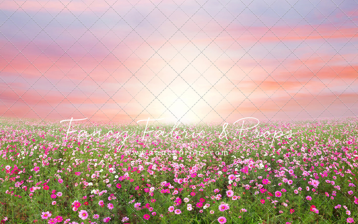 Rosy Wildflower Stroll