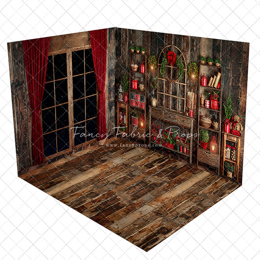 Rustic Christmas Confectionery Room