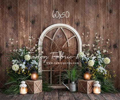 Rustic Floral Archway
