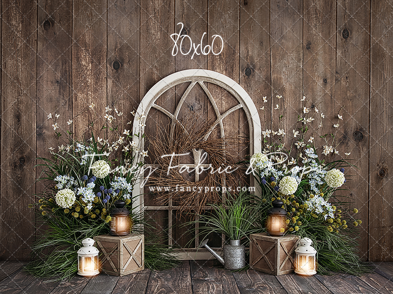 Rustic Floral Archway