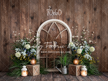 Rustic Floral Archway