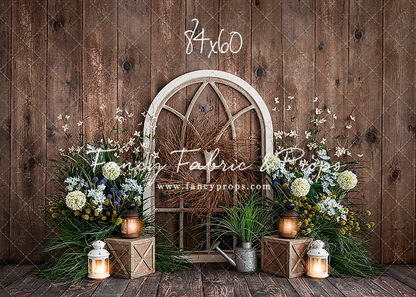 Rustic Floral Archway