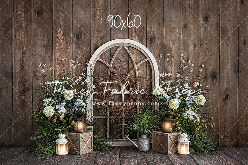 Rustic Floral Archway