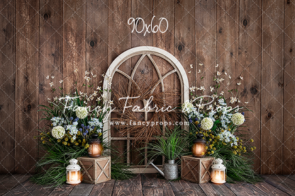 Rustic Floral Archway