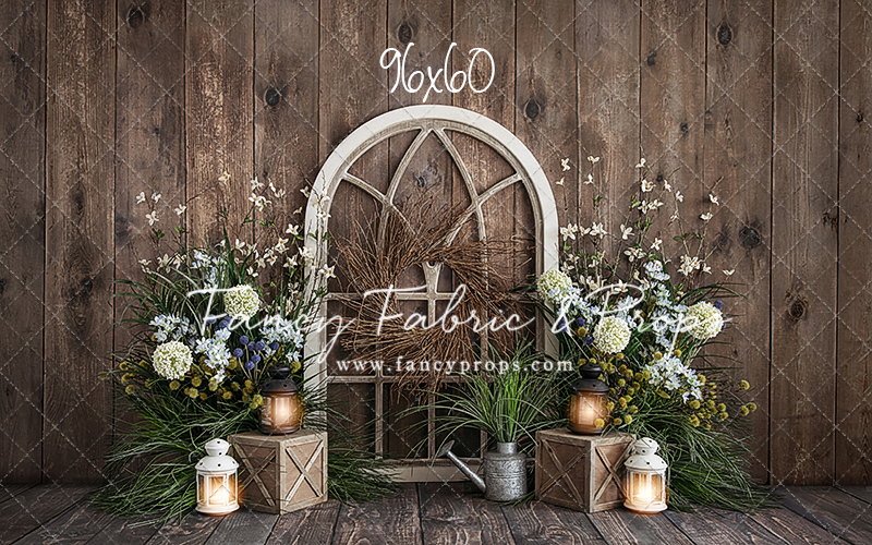 Rustic Floral Archway