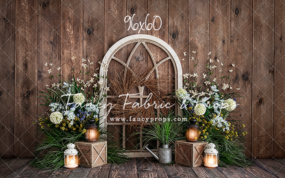 Rustic Floral Archway