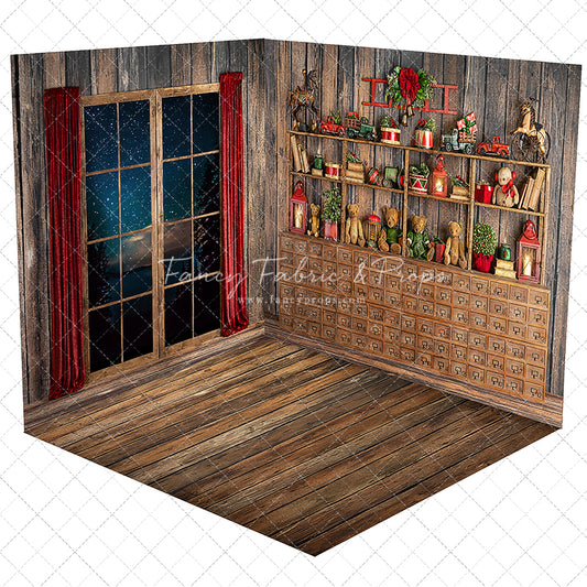 Santa's Serene Workshop Room