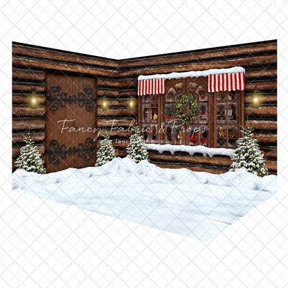 Santa's Workshop Window 6 ft Room