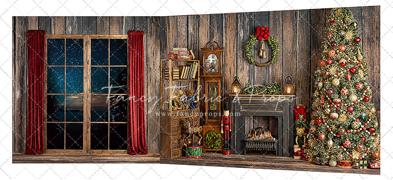 Serene Holiday Gathering Room