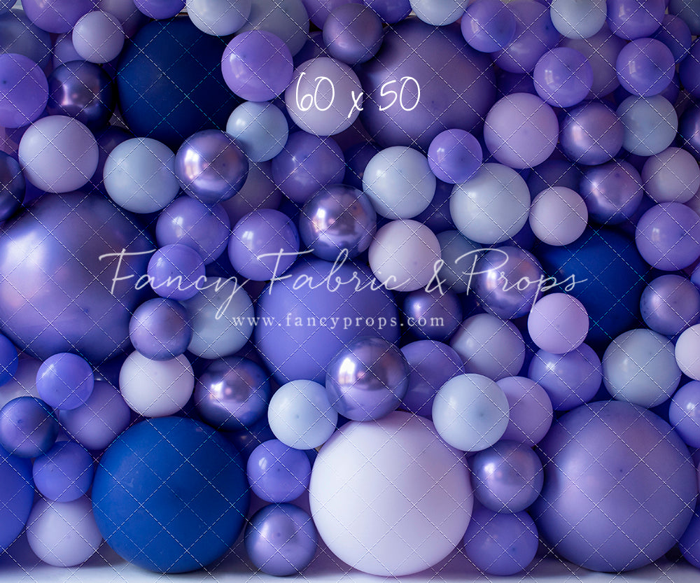Shades of Lavender Balloon Wall