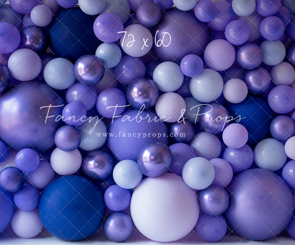 Shades of Lavender Balloon Wall