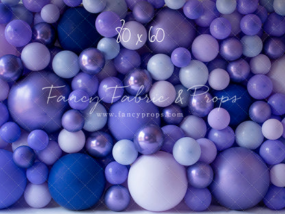 Shades of Lavender Balloon Wall