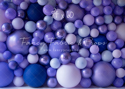 Shades of Lavender Balloon Wall