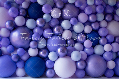 Shades of Lavender Balloon Wall